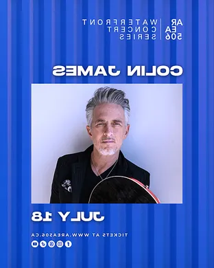 Live concert by Colin James, Matt Anderson & Terra Lightfoot